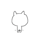 ちょっと鬱な猫ちゃん（個別スタンプ：4）