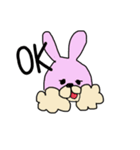うさぎのすずと亀のらん2（個別スタンプ：2）