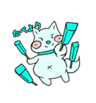 みどりのわんこ 02（個別スタンプ：35）
