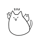 日本語を取得した猫2（個別スタンプ：1）