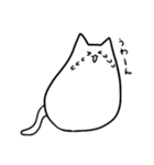 日本語を取得した猫2（個別スタンプ：3）