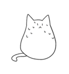 日本語を取得した猫2（個別スタンプ：4）