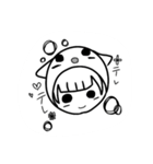 アンコクちゃん第1弾（個別スタンプ：7）