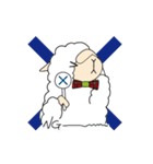 アルパカのかわしまくん（個別スタンプ：4）