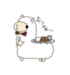 アルパカのかわしまくん（個別スタンプ：10）