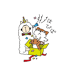 アルパカのかわしまくん（個別スタンプ：36）