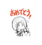 YURIのラクガキ♪（個別スタンプ：7）