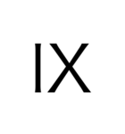 シンプル数字1（個別スタンプ：19）