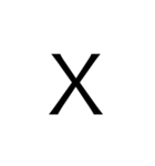 シンプル数字1（個別スタンプ：20）