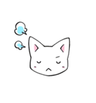 毎日使える☆白猫アルちゃんの日常（個別スタンプ：29）