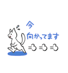 毎日使える☆白猫アルちゃんの日常（個別スタンプ：40）