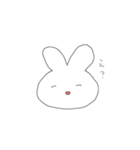 大福もちうさぎのもちもちスタンプ（個別スタンプ：9）