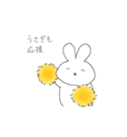 大福もちうさぎのもちもちスタンプ（個別スタンプ：12）