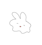 大福もちうさぎのもちもちスタンプ（個別スタンプ：19）