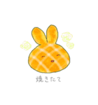 大福もちうさぎのもちもちスタンプ（個別スタンプ：32）