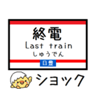 九州 日豊線(小倉-西屋敷)気軽に今この駅！（個別スタンプ：33）