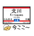 九州 日豊線(宮崎-佐伯) 気軽に今この駅！（個別スタンプ：22）