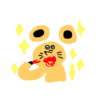きいろのチューさん。（個別スタンプ：12）