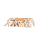 水色めがねガール（個別スタンプ：20）