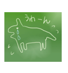 先生が描いた犬（個別スタンプ：3）