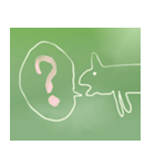 先生が描いた犬（個別スタンプ：9）