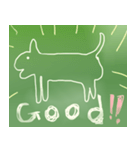 先生が描いた犬（個別スタンプ：11）