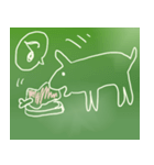 先生が描いた犬（個別スタンプ：13）