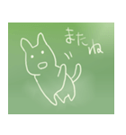 先生が描いた犬（個別スタンプ：15）