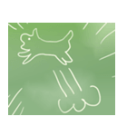 先生が描いた犬（個別スタンプ：16）