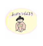 ほんわか！たぶちのらくがきズ（個別スタンプ：3）