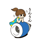 ヒコーキ女子の生活（個別スタンプ：40）