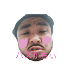 顔文字（顔と文字）（個別スタンプ：3）