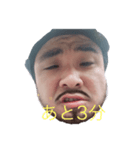 顔文字（顔と文字）（個別スタンプ：7）