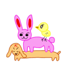 ド下手な人が描く可愛い動物（個別スタンプ：8）