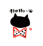 明輝筆   neko（個別スタンプ：7）