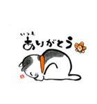 明輝筆   neko（個別スタンプ：9）
