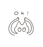 デザイナーねこのスタンプ（個別スタンプ：21）