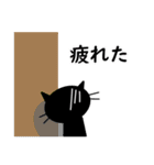 ねこたん（黒）毎日使える2（個別スタンプ：37）