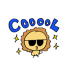 リアルなライオン（個別スタンプ：26）