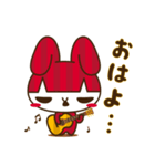 うさギター GUITARIST_RABBIT（個別スタンプ：3）