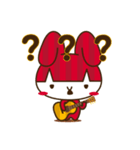 うさギター GUITARIST_RABBIT（個別スタンプ：21）