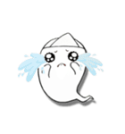 こんにちは、私は幽霊です（個別スタンプ：1）