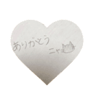 らくがき猫スタンプ（個別スタンプ：7）