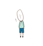 米田米男といっしょ。（個別スタンプ：3）