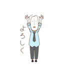 米田米男といっしょ。（個別スタンプ：16）