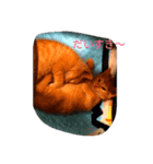 日常で使えるねこスタンプ（個別スタンプ：6）