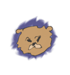 ふたえくま（個別スタンプ：3）