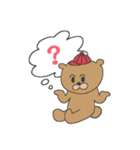 ふたえくま（個別スタンプ：9）
