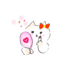 しらたまにゃんこちゃん（個別スタンプ：5）