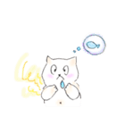 しらたまにゃんこちゃん（個別スタンプ：6）